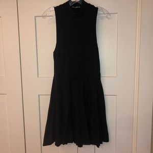 Black skater dress